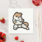 Hond kent Karate Servet (Insitu)