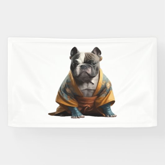 Hond kent Karate Spandoek (Horizontaal)
