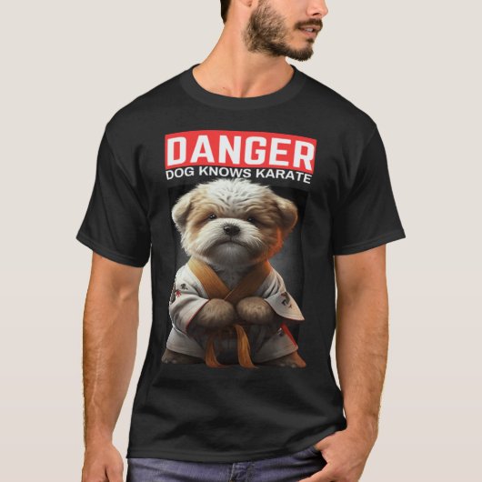 Hond Kent Karate T-shirt (Voorkant)