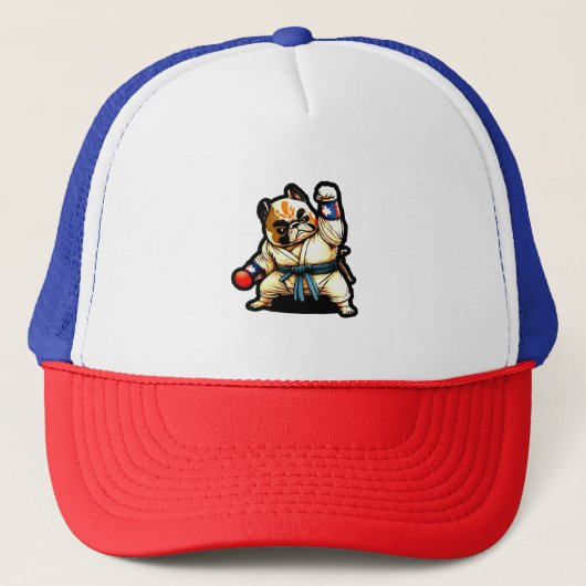 Hond kent Karate Trucker Pet (Voorkant)