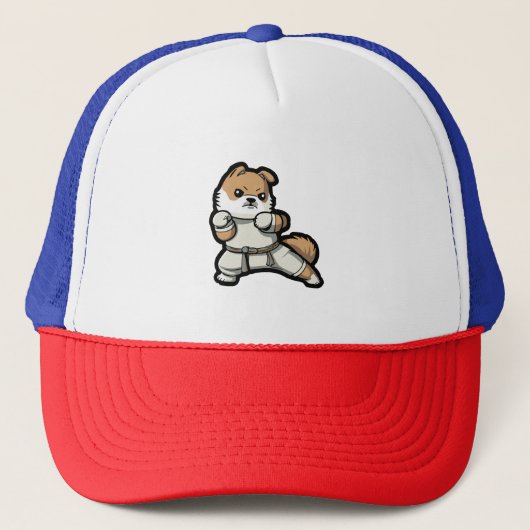 Hond kent Karate Trucker Pet (Voorkant)