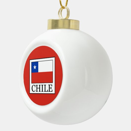 Hond Keramische Bal Ornament (Rechts)