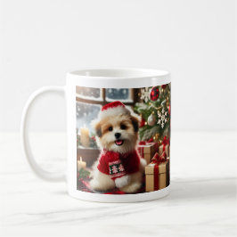 (Hond ♥️ Kerst) Classic Mok, 11 oz Koffiemok