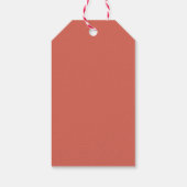 Hond Kerst Foto Fijne Pawlidays Cadeaulabel (Achterkant)