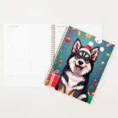 Hond Kerst Planner Kerstman Hoed Kerstcadeau (Display)