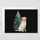 Hond Kerstboom Feest Hond Liefhebber Kerstmis Feestdagenkaart (Voorkant / Achterkant)