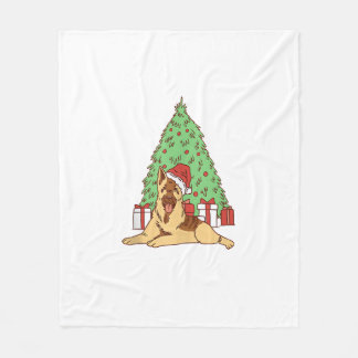 Hond Kerstboom - Grappige Kerst Fleece Deken