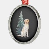Hond Kerstboom Party Hondenliefhebber Xmas Metalen Ornament (Links)