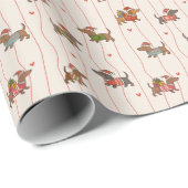 Hond Kerstdag Cadeaupapier (Rol Hoek)