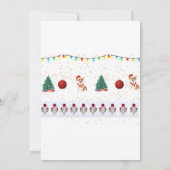 Hond Kerstkaart 5 x 7 Kaart (Achterkant)