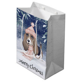 Hond Kerstmis Medium Cadeauzakje