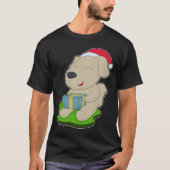 Hond Kerstpakket T-shirt (Voorkant)