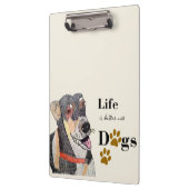hond klembord (Links)