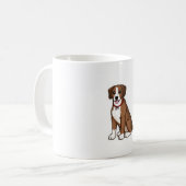 hond koffiemok (Voorkant links)