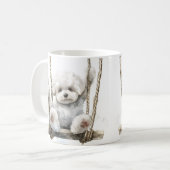 hond koffiemok (Voorkant links)