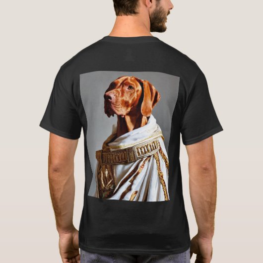 Hond koning T-shirt (Achterkant)