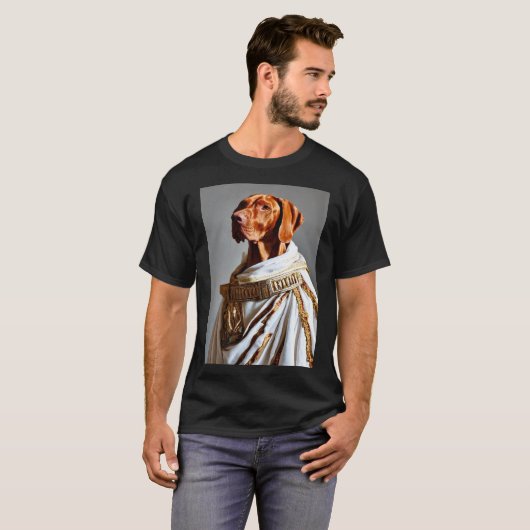 Hond koning T-shirt (Voorkant volledig)