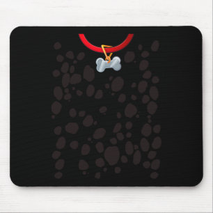 Hond kostuum Dalmations Spots Puppy Print Hallowee Muismat