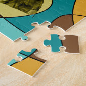 hond kubisme legpuzzel (Zijkant)