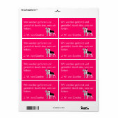 Hond Labels (Full Sheet)