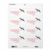 Hond Labels (Full Sheet)