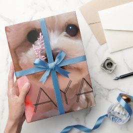 Hond Laten we feest verjaardag Cadeaupapier