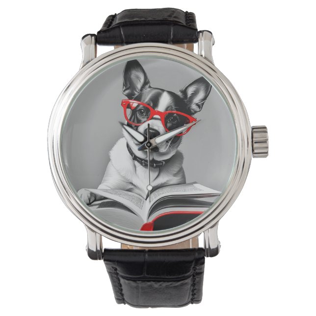 Hond Leesboek Horloge (Voorkant)