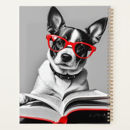 Hond Leesboek Planner (Achterkant)