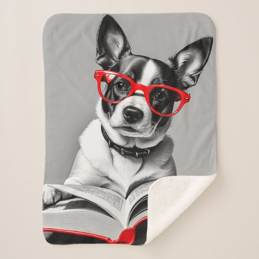 Hond Leesboek Sherpa Deken (Voorkant)