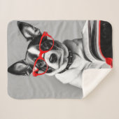 Hond Leesboek Sherpa Deken (Voorkant (horizontaal))