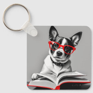 Hond Leesboek Sleutelhanger