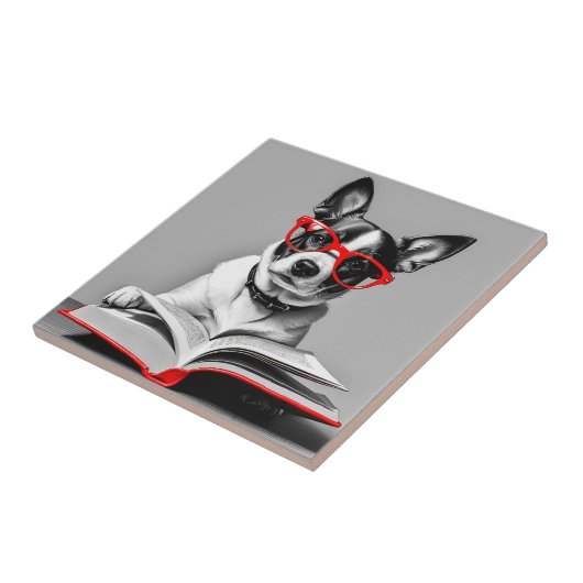 Hond Leesboek Tegeltje (Zijkant)