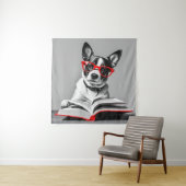 Hond Leesboek Wandkleed (In situ)