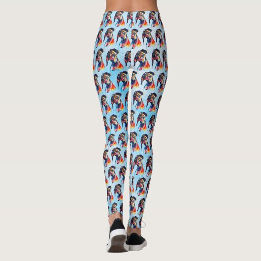 Hond Leggings (Achterkant)