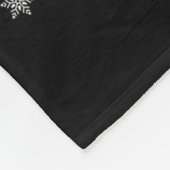 Hond Lelijke Kerstverlichting Santa Hat Bloedhond  Fleece Deken (Hoek)