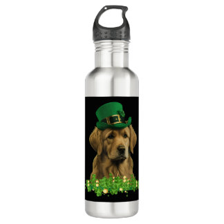 Hond Leprechaun St Patricks Day, Grappige St patty Waterfles