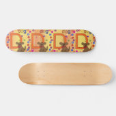 Hond Letter D Skateboard (Horizontaal)