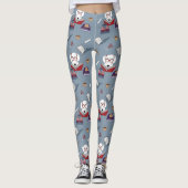 Hond lezen leggings (Voorkant)