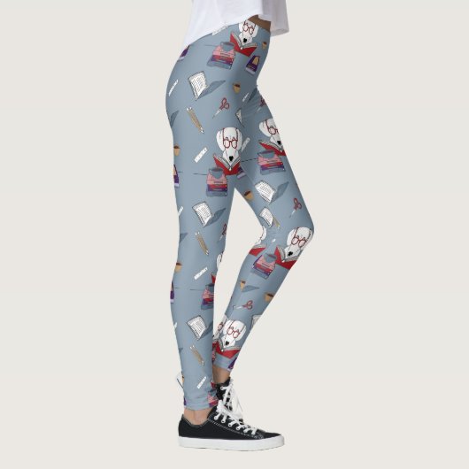 Hond lezen leggings (Rechts)