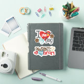 Hond Liefde Vinyl Sticker (iPad Cover)