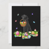 Hond Liefhebber | Bunny Zwarte Labrador Hond & Pas Kaart (Voorkant)