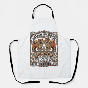 Hond Liefhebber Citaat Vintage Gravure Fluffy Hond Schort