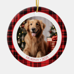Hond Liefhebber Huisdier Kerst Ornament 2025 met F