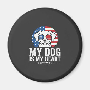Hond Liefhebber Mijn Hond Is Mijn Hart Magneet