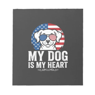 Hond Liefhebber Mijn Hond Is Mijn Hart Notitieblok