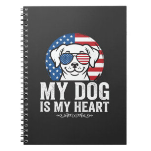Hond Liefhebber Mijn Hond Is Mijn Hart Notitieboek