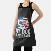Hond Liefhebber Mijn Hond Is Mijn Hart Schort (Insitu)
