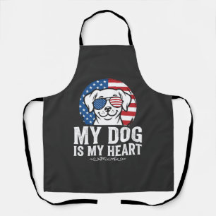 Hond Liefhebber Mijn Hond Is Mijn Hart Schort