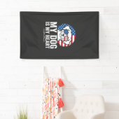 Hond Liefhebber Mijn Hond Is Mijn Hart Spandoek (Insitu)
