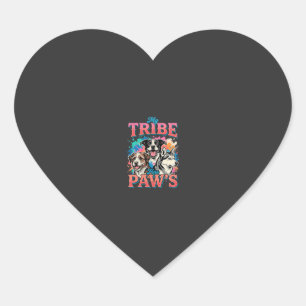 Hond Liefhebber Mijn Stam Heeft Pooten Hart Sticker